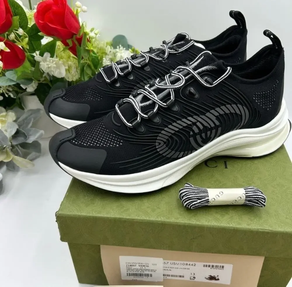 Men's Gucci interlocking G run trainer size 13 made in Italy